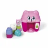 CLEMMY Clementoni – soft – cat & kitten bucket, mattoncini morbidi> Costruzioni Bambini