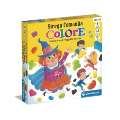 CLEMENTONI – strega comanda colore – gioco da tavolo, 16819> Giochi Di Società Per Bambini