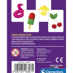 CLEMENTONI – strega comanda colore – gioco di carte, 16807> Giochi Di Carte