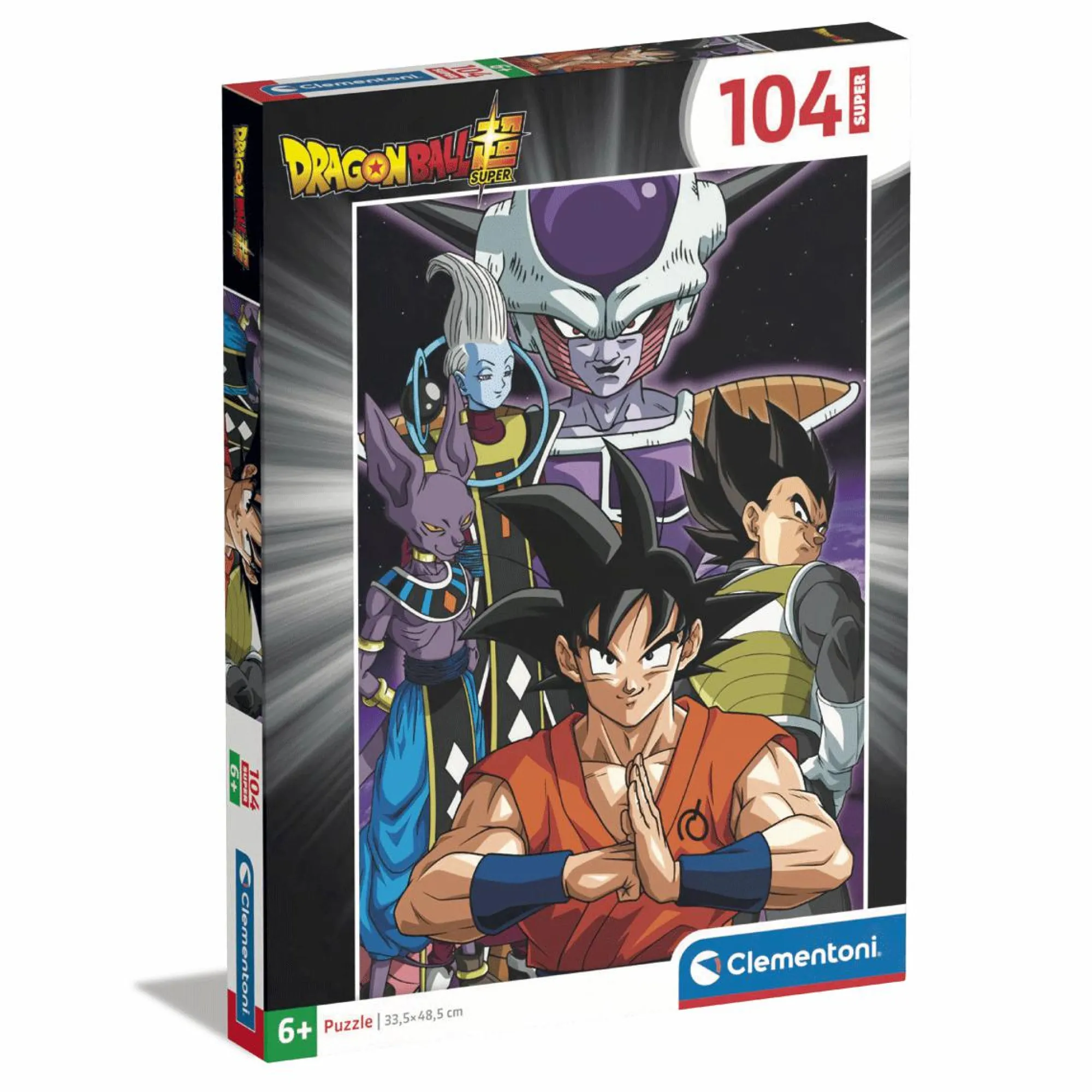 CLEMENTONI – supercolor puzzle dragonball – 104 pezzi, 25774> Puzzle Per Bambini