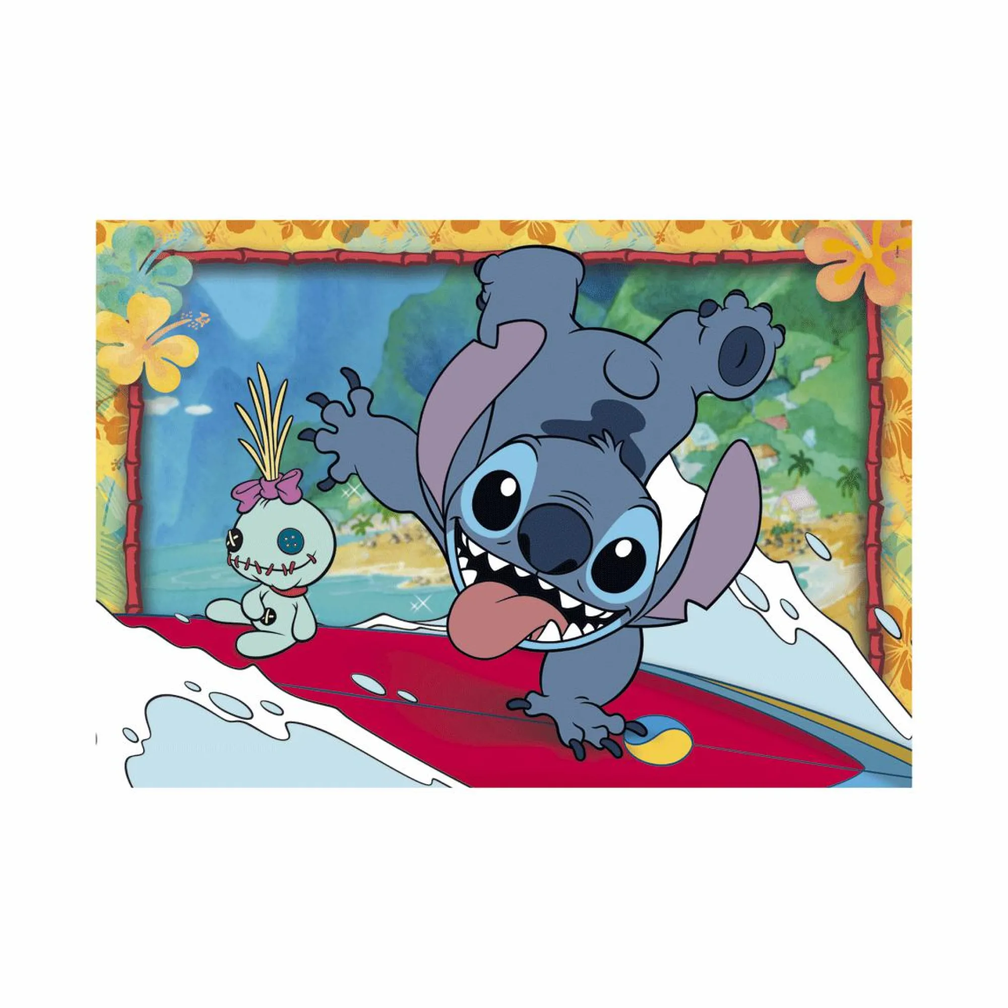 CLEMENTONI – supercolor puzzle disney stitch – 2×20 pezzi, 24809> Puzzle Per Bambini