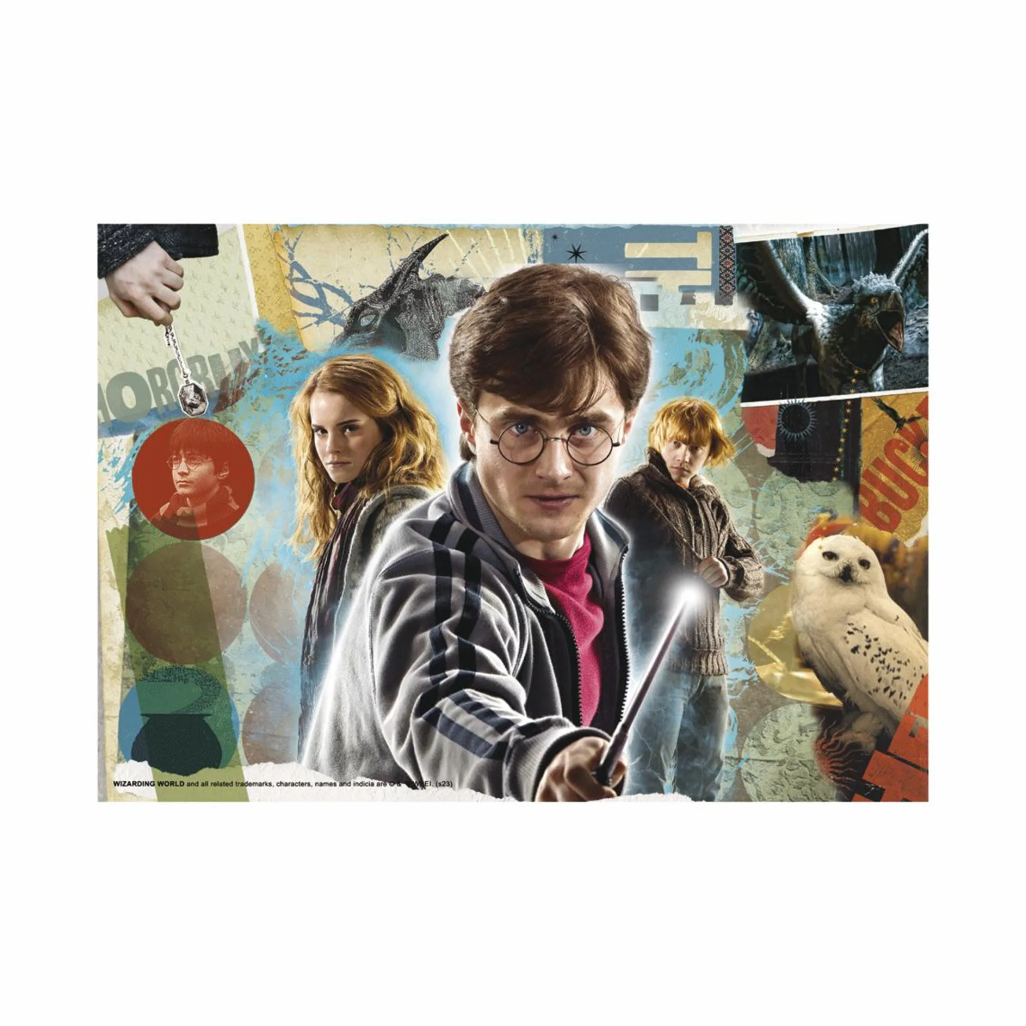 CLEMENTONI – supercolor puzzle harry potter – 180 pezzi, 29068> Puzzle Per Bambini