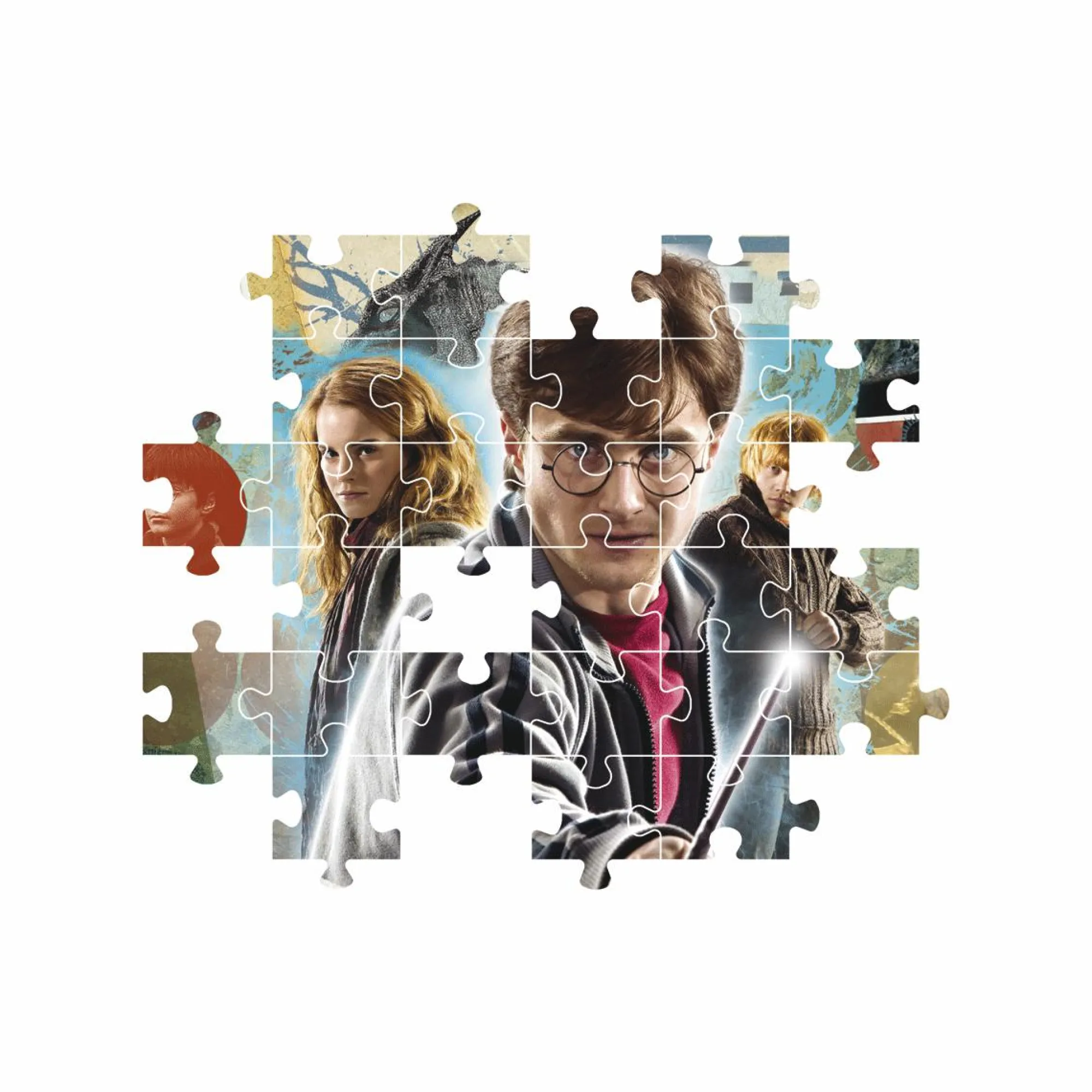 CLEMENTONI – supercolor puzzle harry potter – 180 pezzi, 29068> Puzzle Per Bambini