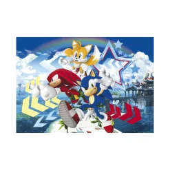 CLEMENTONI – supercolor puzzle sonic – 104 pezzi, 27267><noscript><img width=