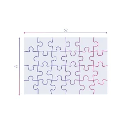 CLEMENTONI – supercolor puzzle sonic – 24 pezzi, 28526> Puzzle Per Bambini