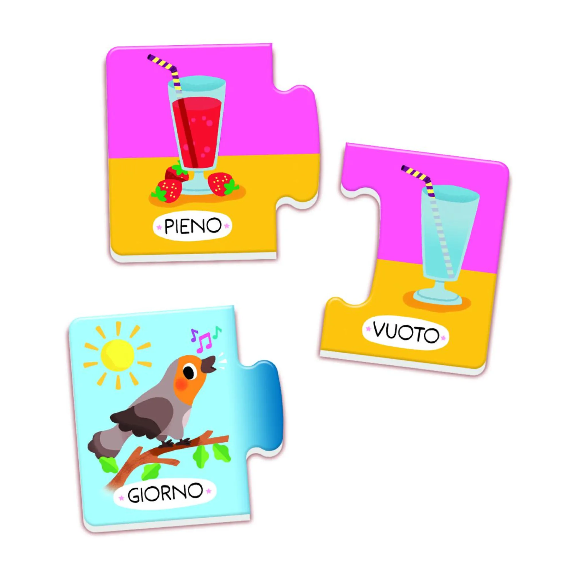 SAPIENTINO Clementoni i contrari 16843 – gioco educativo sui contrari> Giochi Educativi In Legno