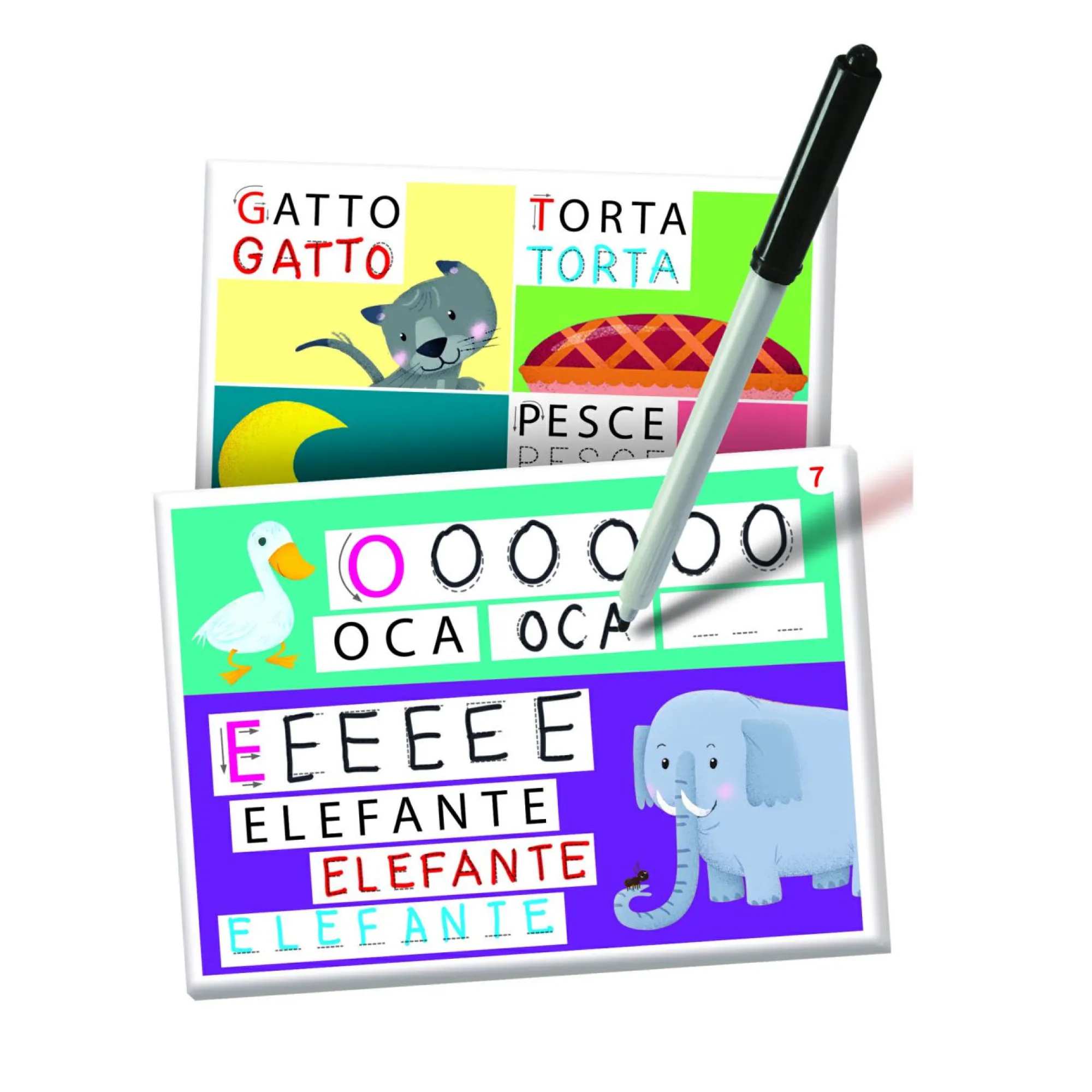SAPIENTINO Clementoni imparo a scrivere 16844 – gioco educativo scrittura per bambini> Giochi Educativi In Legno