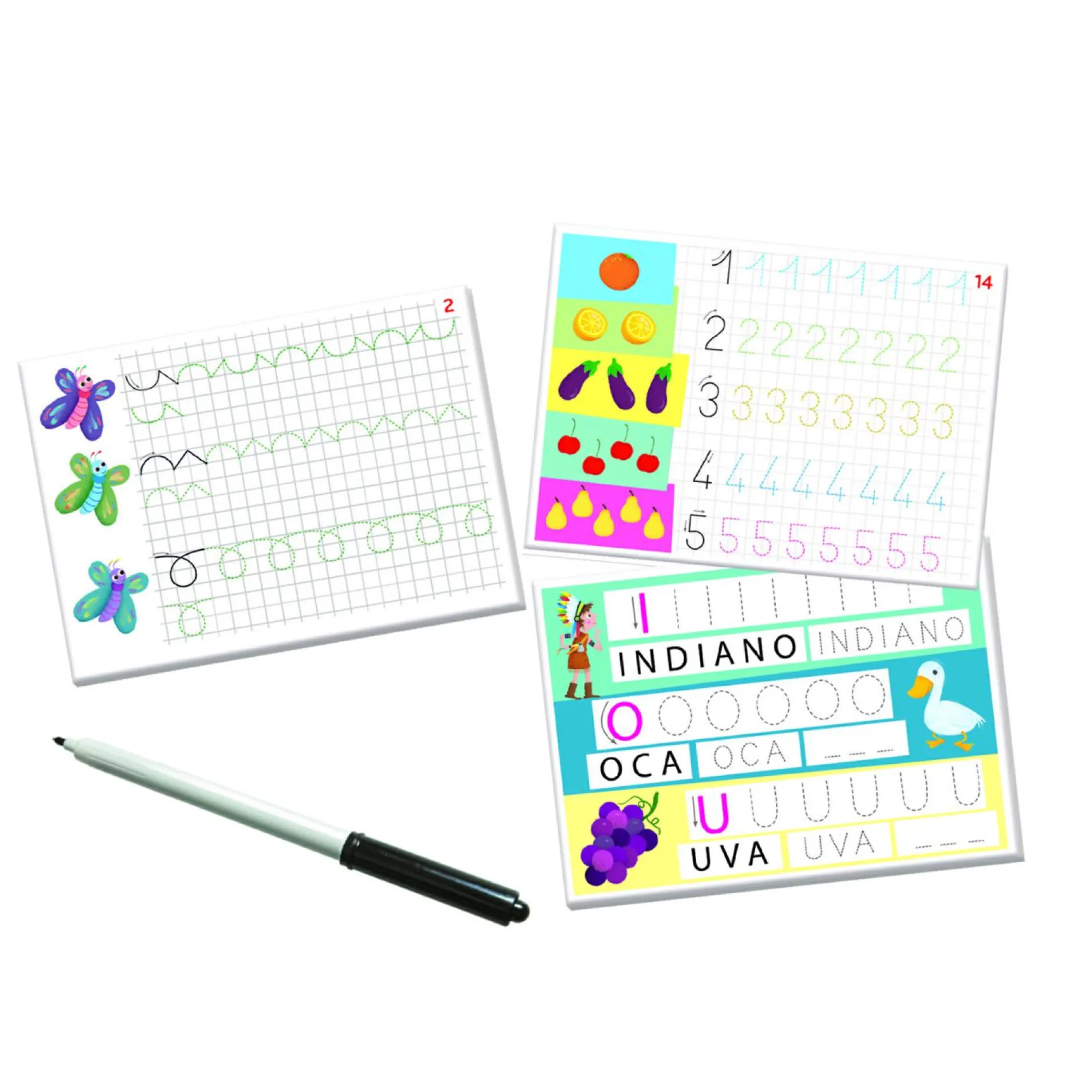 SAPIENTINO Clementoni imparo a scrivere 16844 – gioco educativo scrittura per bambini> Giochi Educativi In Legno