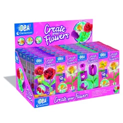 CLEMENTONI make your flowers expo 18867 – kit creativo per fare fiori> Kit Artistici E Pittura