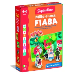SAPIENTINO Clementoni montessori mille e una fiaba 16846 – gioco montessori per bambini> Giochi Educativi In Legno