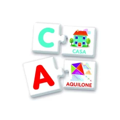 SAPIENTINO Clementoni primo alfabeto 16839 – gioco educativo per imparare l’alfabeto><noscript><img width=