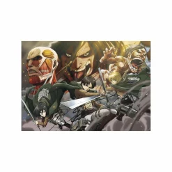 CLEMENTONI puzzle anime – attack on titan – 500 pezzi, puzzle adulti> Puzzle Per Adulti|Puzzle 500 Pezzi