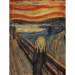 CLEMENTONI puzzle museum collection – munch, “the scream” – 1000 pezzi, puzzle adulti> Puzzle Per Adulti|Puzzle 1000 Pezzi