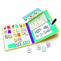 SAPIENTINO Clementoni libro magnetico numeri e animali 16493 – gioco educativo numeri e animali – assortito><noscript><img width=