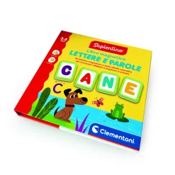 SAPIENTINO Clementoni libro magnetico lettere e parole 16487 – gioco educativo lettere per bambini – assortito> Giochi Educativi In Legno