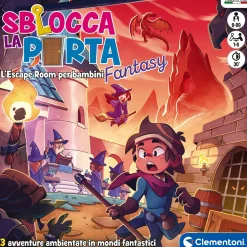 CLEMENTONI sblocca la porta fantasy 16587 – gioco educativo sblocca la porta> Giochi Di Società Per Bambini