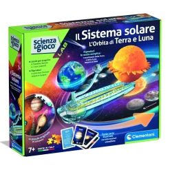 CLEMENTONI scienza & gioco sistema solare: orbita di terra e luna 19402 – gioco educativo astronomia> Giochi Scientifici