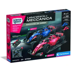 CLEMENTONI scienza & gioco macchina da corsa 2 in 1 19429 – kit giocattolo macchina da corsa> Giochi Scientifici