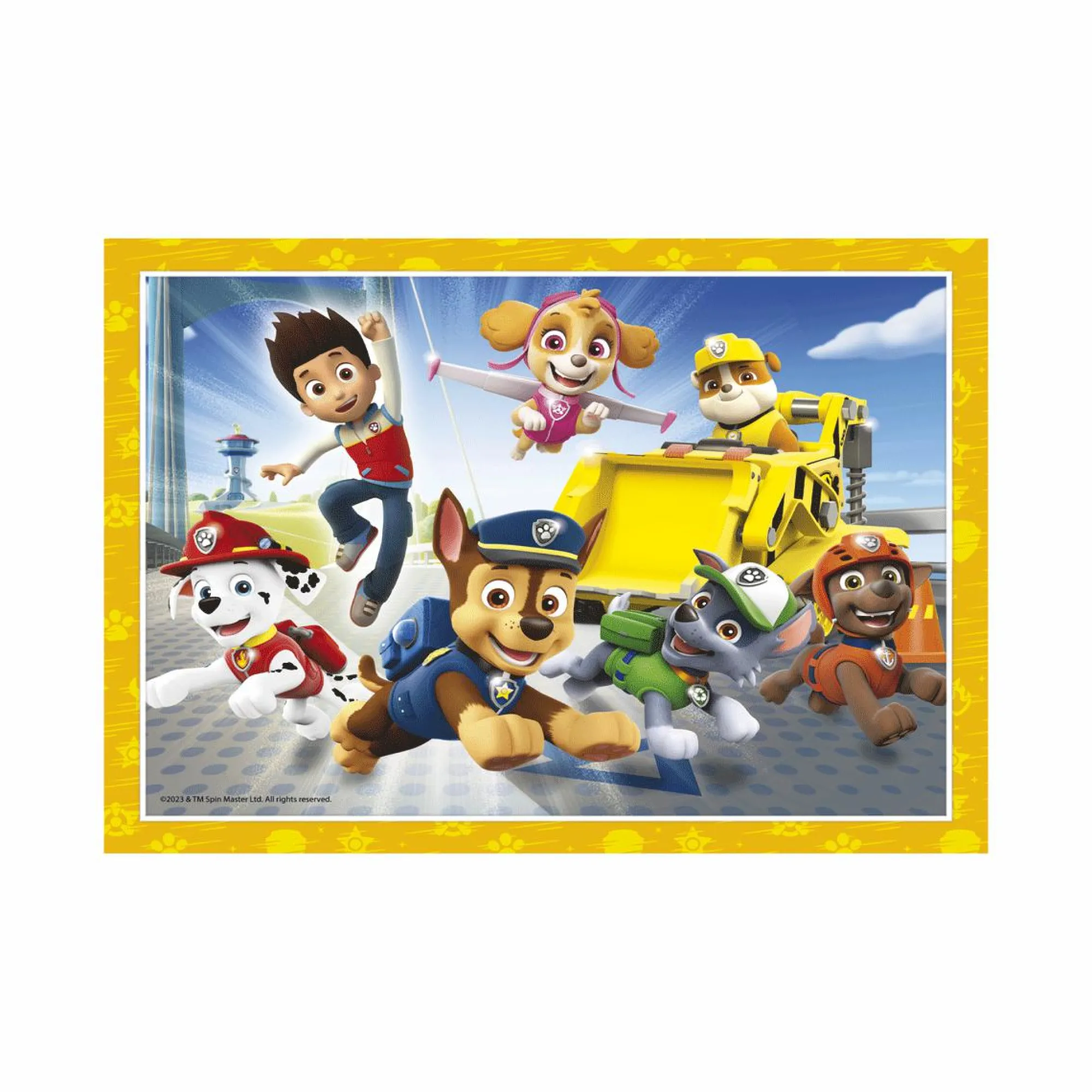 CLEMENTONI supercolor puzzle paw patrol – 1×12 + 1×16 + 1×20 + 1×24 pezzi, puzzle bambini 3 anni> Puzzle Per Bambini