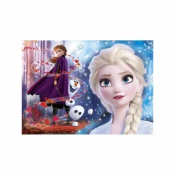 DISNEY PRINCESS Clementoni supercolor puzzle disney frozen – 2×60 pezzi, puzzle bambini 4 anni> Puzzle Per Bambini