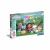 CLEMENTONI supercolor puzzle gabby’s dollhouse – 24 maxi pezzi, puzzle bambini 3 anni> Puzzle Per Bambini