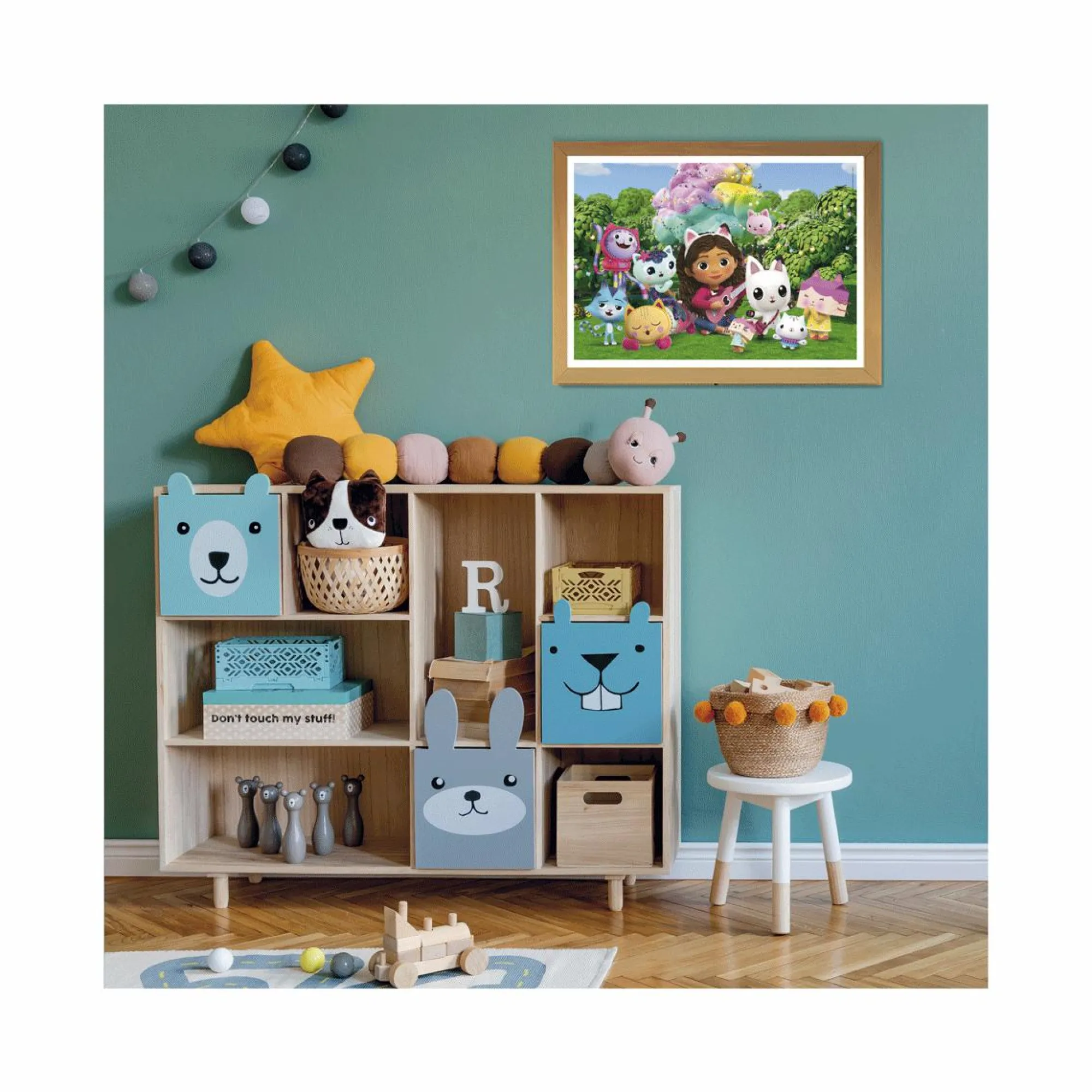 CLEMENTONI supercolor puzzle gabby’s dollhouse – 24 maxi pezzi, puzzle bambini 3 anni> Puzzle Per Bambini