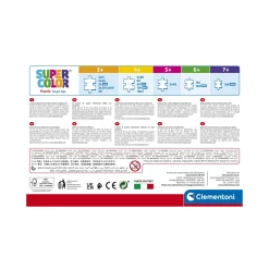 DISNEY PRINCESS Clementoni supercolor puzzle – 1×12 + 1×16 + 1×20 + 1×24 pezzi, puzzle bambini 3 anni><noscript><img width=