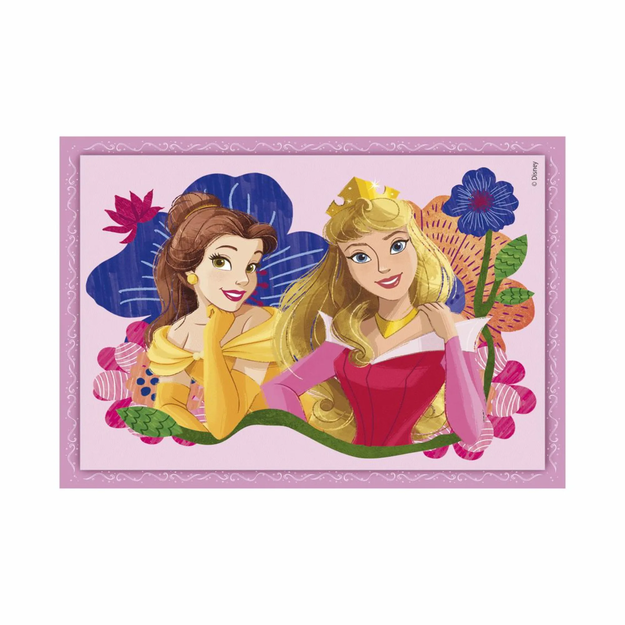 DISNEY PRINCESS Clementoni supercolor puzzle – 1×12 + 1×16 + 1×20 + 1×24 pezzi, puzzle bambini 3 anni> Puzzle Per Bambini