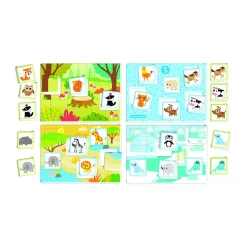 SAPIENTINO Clementoni tombola degli animali 16842 – gioco tradizionale tombola per bambini><noscript><img width=