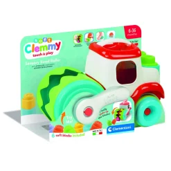 CLEMMY – sensory road roller – blocks catcher – 17495> Costruzioni Bambini