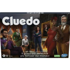 HASBRO GAMING Cluedo classico refresh, gioco in scatola , giochi di mistero, giochi investigativi, giochi per la famiglia per bambini e adulti> Giochi Da Tavolo Per Adulti E Carte Collezionabili|Giochi In Scatola Per Famiglia