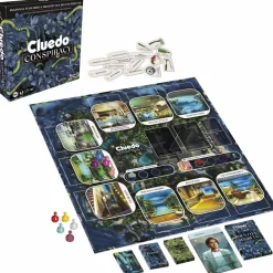 HASBRO GAMING Cluedo conspiracy, gioco da tavolo per adulti e ragazzi, dai 14 anni in su, gioco di strategia con identità segrete, per 4-10 giocatori> Giochi Da Tavolo Per Adulti E Carte Collezionabili|Giochi Di Strategia