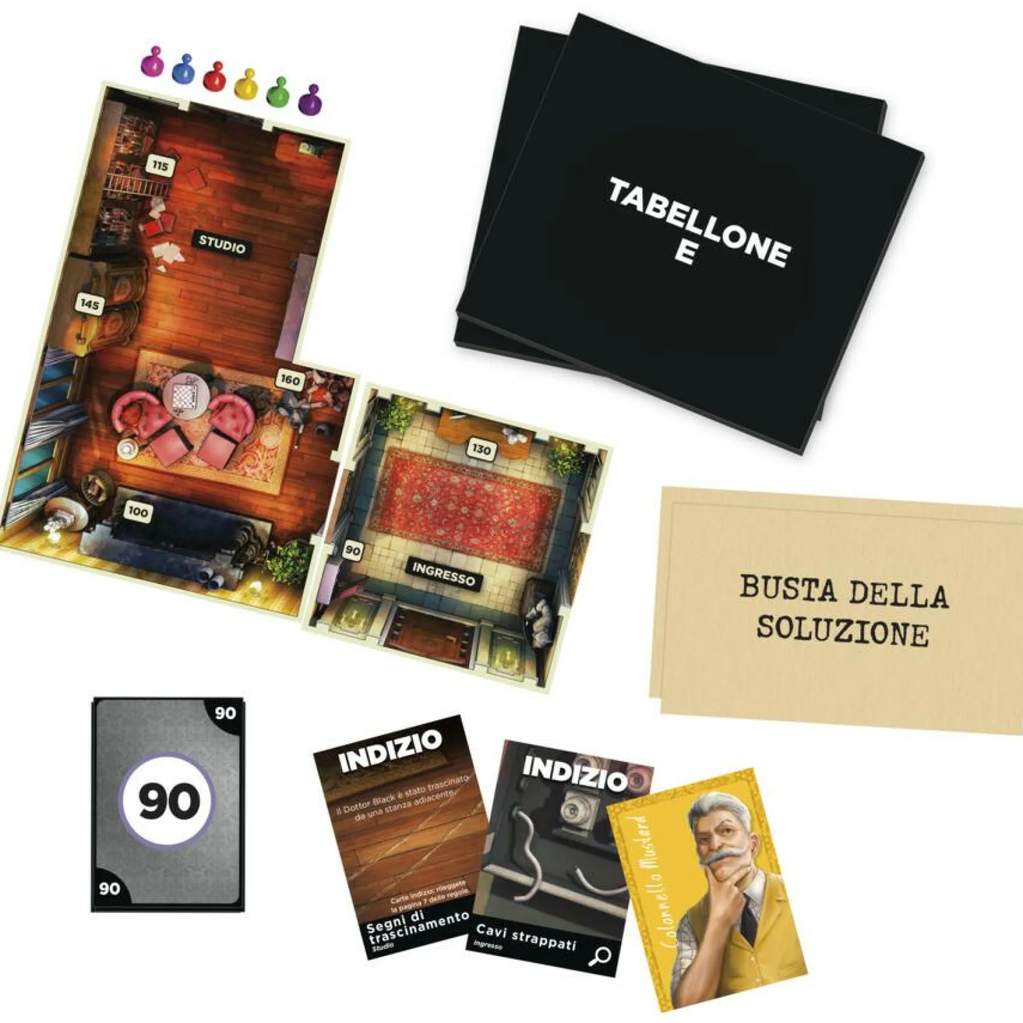 HASBRO GAMING Cluedo escape – il tradimento a villa tudor refresh, un gioco di misteri ed enigmi in versione escape game, un gioco da tavolo cooperativo per famiglie, dai 10 anni in su, da 1 a 6 giocatori> Giochi Da Tavolo Per Adulti E Carte Collezionabili|Giochi Escape Room Ed Enigmi