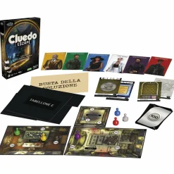 HASBRO GAMING Cluedo escape – mistero all’hotel black, gioco da tavolo, giochi in versione escape room da risolvere 1 volta sola, giochi di mistero, dai 10 anni in su> Giochi Da Tavolo Per Adulti E Carte Collezionabili|Giochi Di Strategia