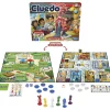 HASBRO GAMING Cluedo junior, gioco in scatola , tabellone fronte-retro, 2 giochi in 1, gioco di mistero per bambini e bambine più piccoli, giochi da tavolo per bambini e bambine> Giochi Di Società Per Bambini