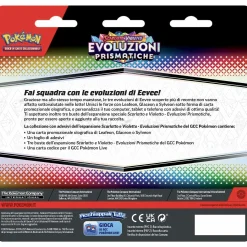 POKEMON Collezione assortita con adesivi dell’espansione  scarlatto e violetto – evoluzioni prismatiche><noscript><img width=