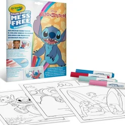 Disney Stitch Color wonder coloring set con 18 pagine da colorare e 4 pennarelli – crayola> Kit Artistici E Pittura