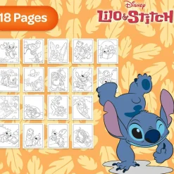 Disney Stitch Color wonder coloring set con 18 pagine da colorare e 4 pennarelli – crayola> Kit Artistici E Pittura