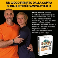 LUDIC Combinazioni segreteil giallo d’autore in gioco!made in italy> Giochi Da Tavolo Per Adulti E Carte Collezionabili|Primi Apprendimenti