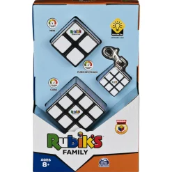 RUBIK'S CUBE Confezione di rompicapo rubik: cubo 3×3, cubo 2×2 e cubo portachiavi 3×3 – set completo di puzzle><noscript><img width=