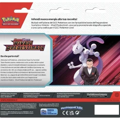 POKEMON Confezione singola e assortita da tre buste dell’espansione  scarlatto e violetto – rivali predestinati> Giochi Di Carte