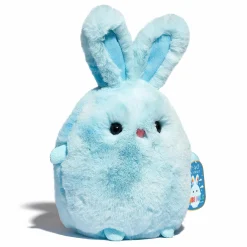 FAO Schwarz Coniglietto di peluche chibi azzurro, 25 cm> Peluche Tradizionali