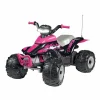 Peg Perego Corral t-rex 330w pink –> Cavalcabili Elettrici