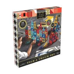 FAO Schwarz Costruzioni magnetiche da 43 pezzi> Giochi Musicali|Costruzioni In Metallo