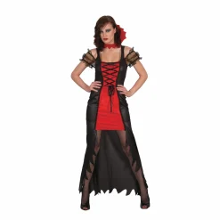Costume vampira taglia unica> Travestimenti
