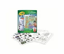 DISNEY PRINCESS Crayola – album color&sticker frozen 2> Kit Artistici E Pittura