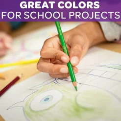 CRAYOLA – scatola da 12 matite colorate di legno fsc – pastelli colorati con mina resistente><noscript><img width=