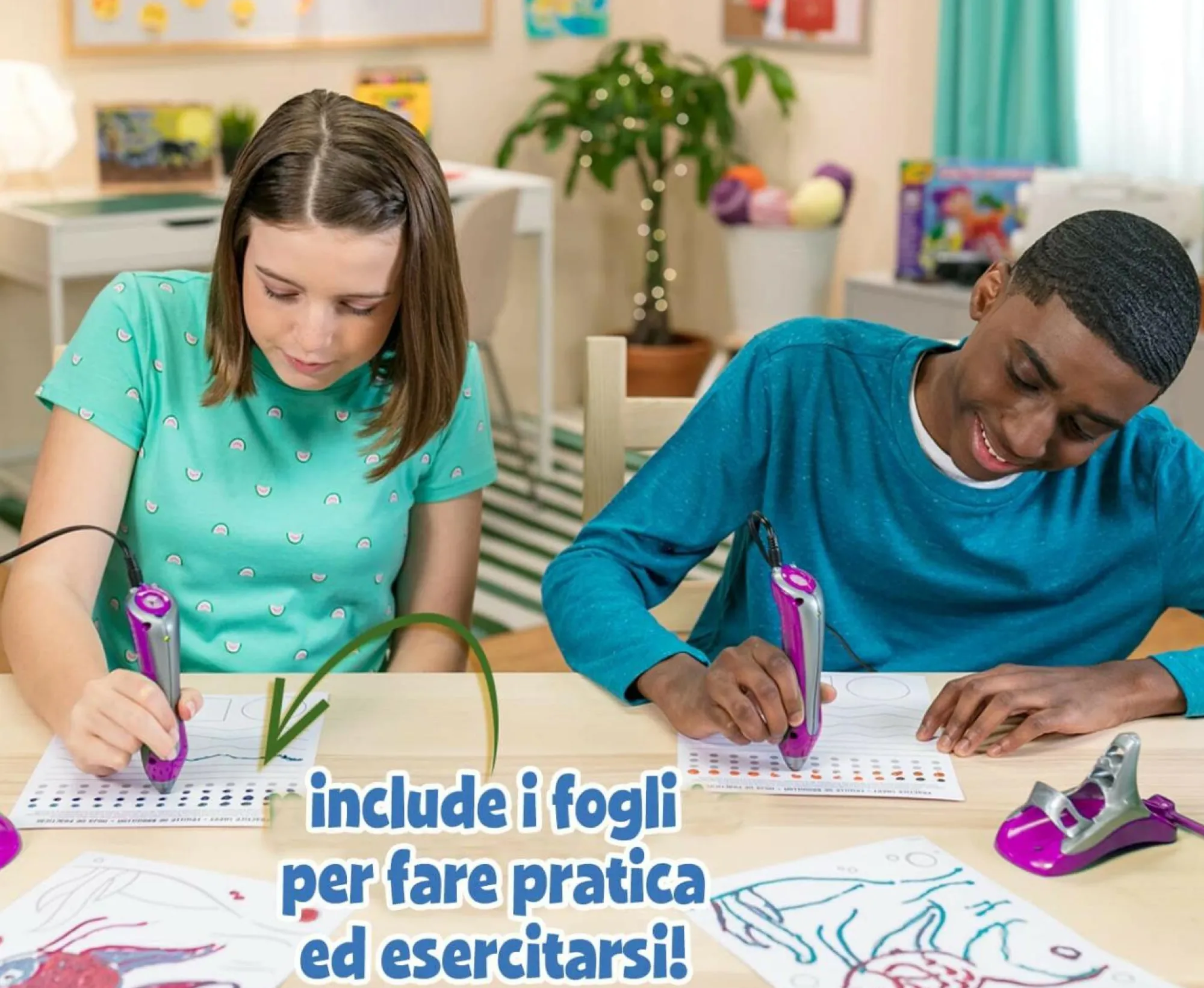 CRAYOLA – super pen unicorno neon, gioco per sciogliere i pastelli a cera e creare disegni in rilievo, attività creativa e regalo per bambini, età 8+> Cancelleria E Accessori
