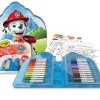 Paw Patrol Crayola – valigetta colori & adesivi , set con pennarelli, pagine da colorare, adesivi, 45 pezzi, regalo creativo per bambini, da 5 anni> Kit Artistici E Pittura