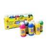 CRAYOLA – washable paint, set 6 tempere lavabili a base d’acqua – colori brillanti e facili da pulire, perfetti per attività creative> Kit Artistici E Pittura